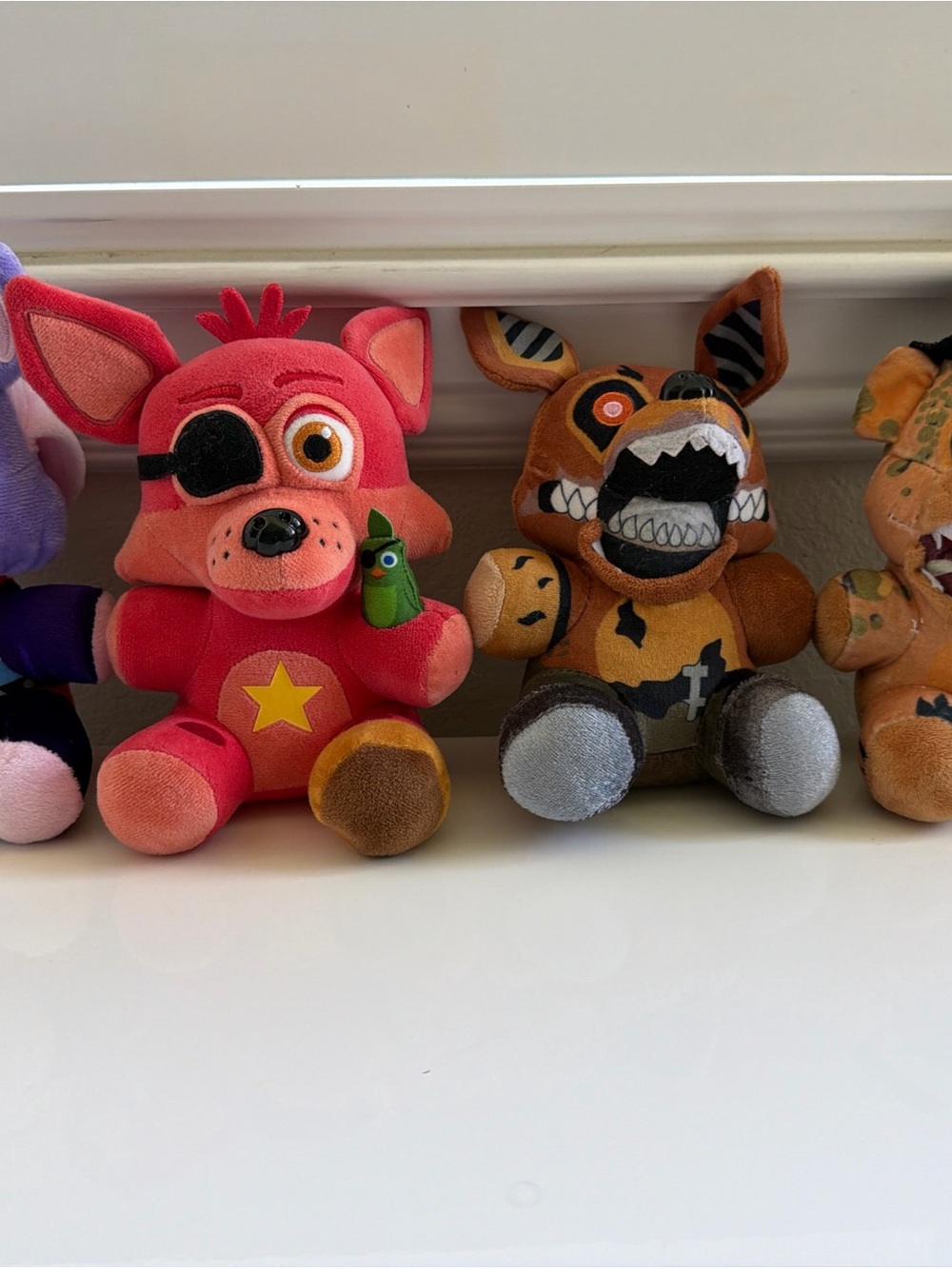 Five Nights At Freddys Plush Lot Of 4 2016/2021 Funko FNAF 8" Marionette Mangle